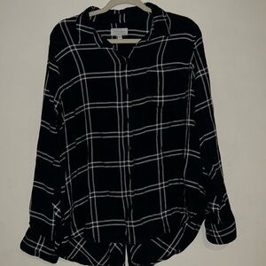 Lucky brand plaid button-up shirt